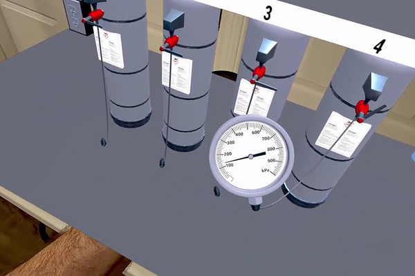 The pressure of gases