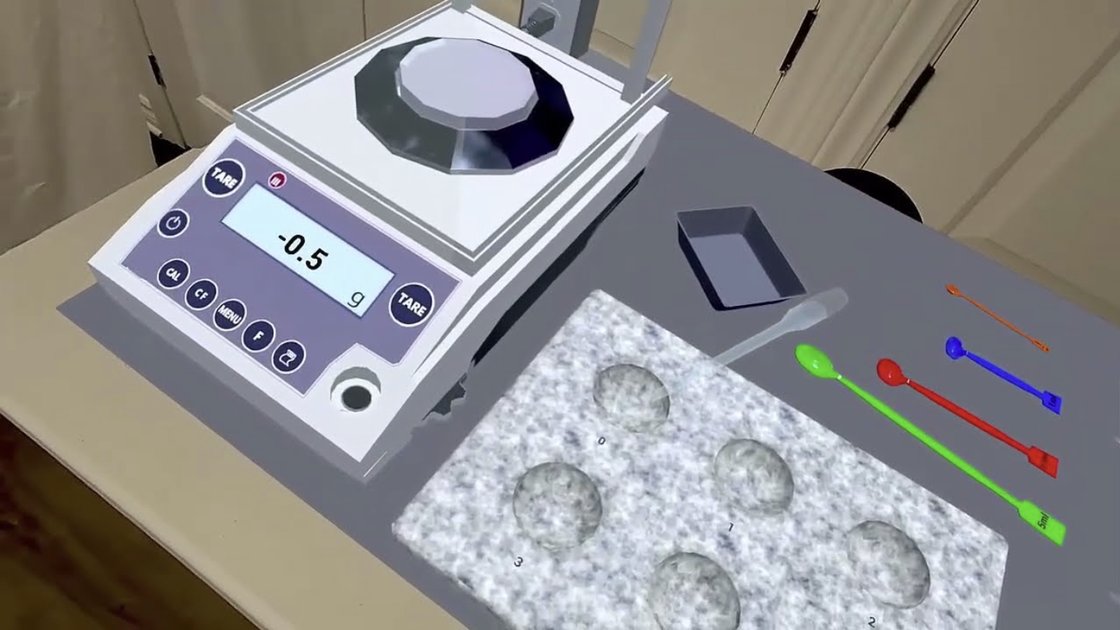 Intro tutorial — in-headset lab bench