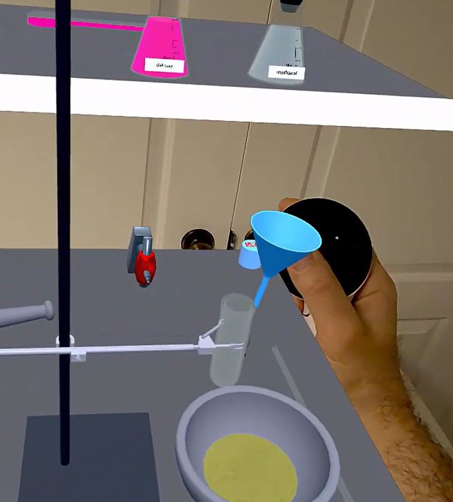 Vegetal DNA lab, in-headset capture